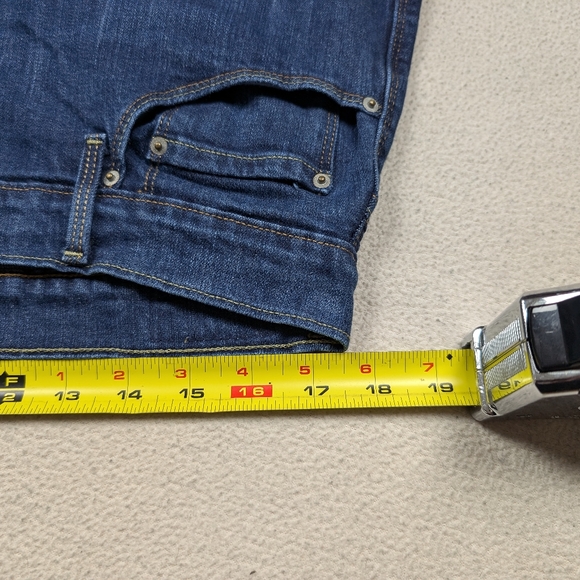 Women's Levi's 505 Straight Leg Stretch Jeans Medium Wash Size 16 35x28.5 - Picture 13 of 16